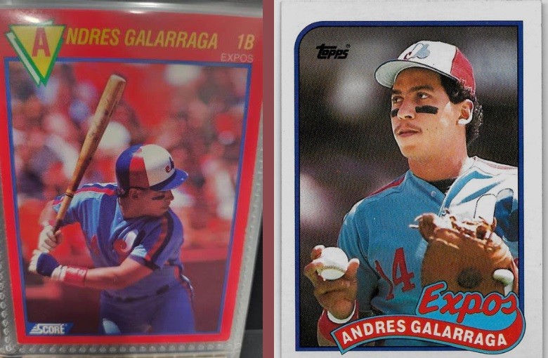 Andres Galarraga Baseball Cards