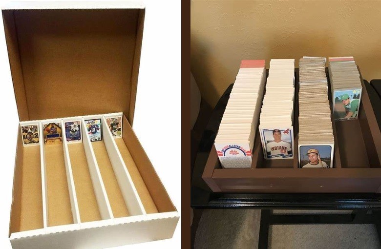 Baseball Card Storage Boxes