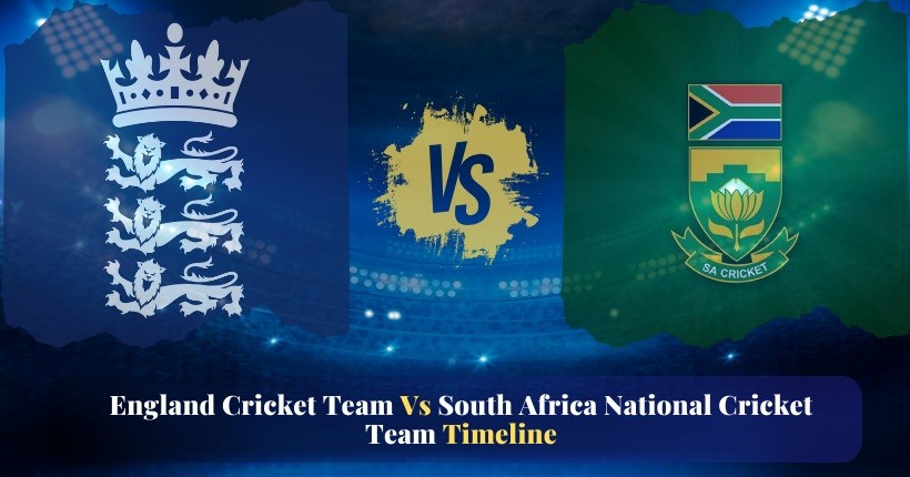 england cricket team vs south africa national cricket team timeline
