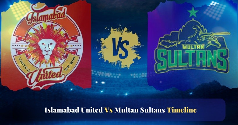 islamabad united vs multan sultans timeline