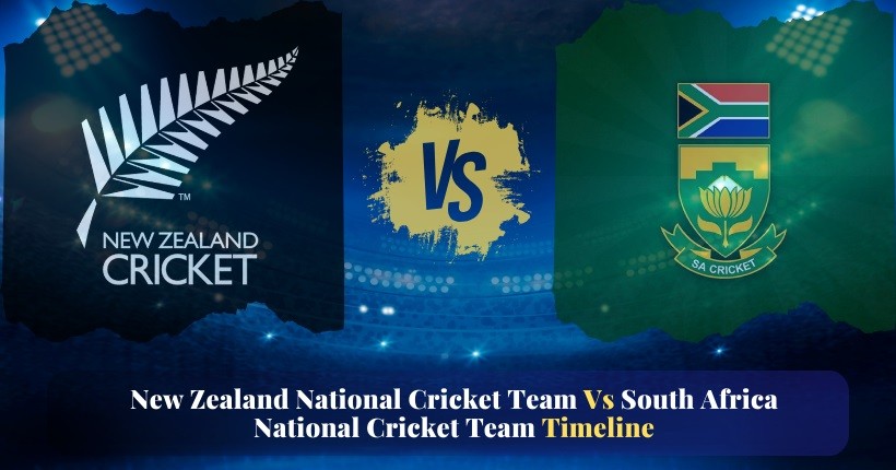 new zealand national cricket team vs south africa national cricket team timeline