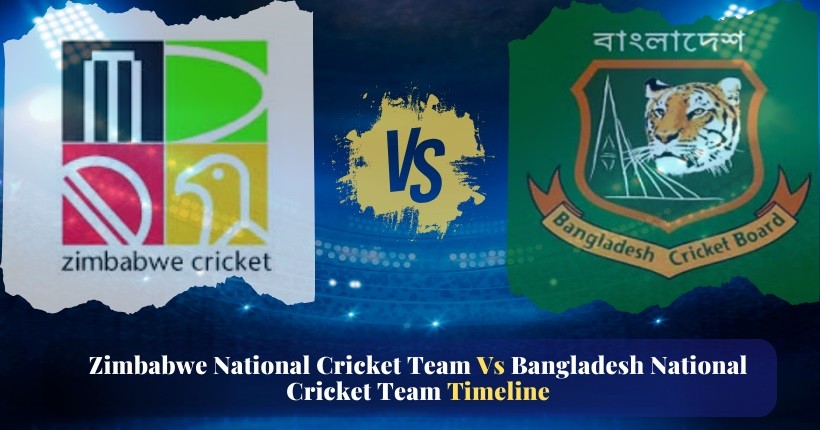 zimbabwe national cricket team vs bangladesh national cricket team timeline