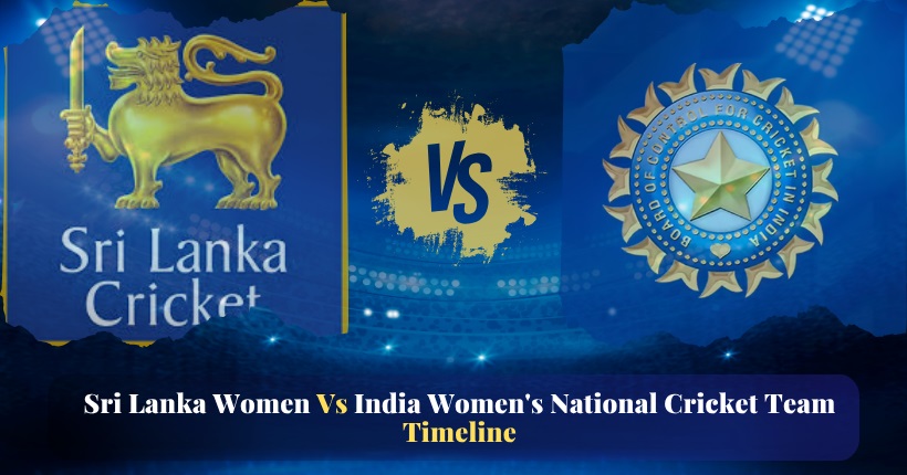 sri lanka women vs india women's national cricket team timeline