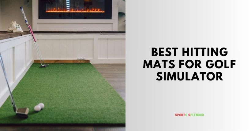 best hitting mats for golf simulator