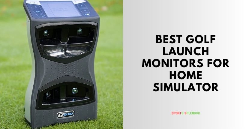 best golf launch monitors for home simulator